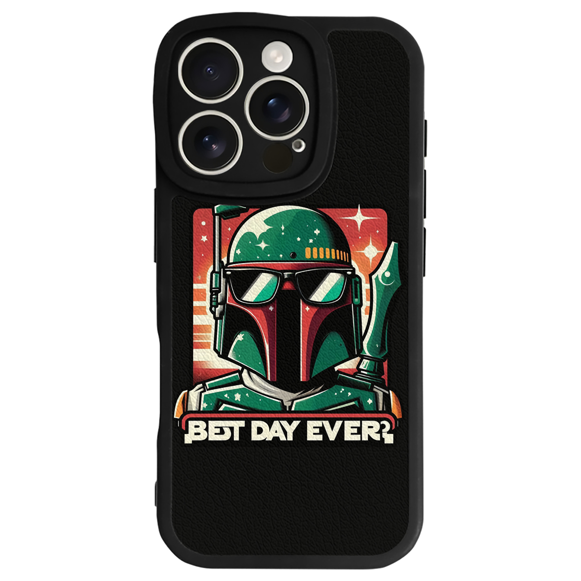 （画像用） スター・ウォーズ Star Wars 【iPhone 16シリーズ対応】シリコンスマホケース（レザー調） 材質：シリコン